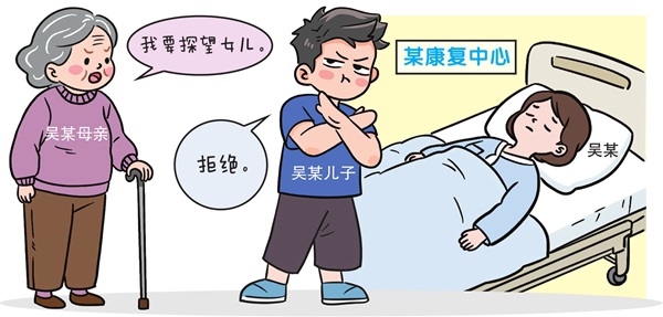 婚姻家事|（转载）耄耋老人探望重病女儿遭拒起诉外孙